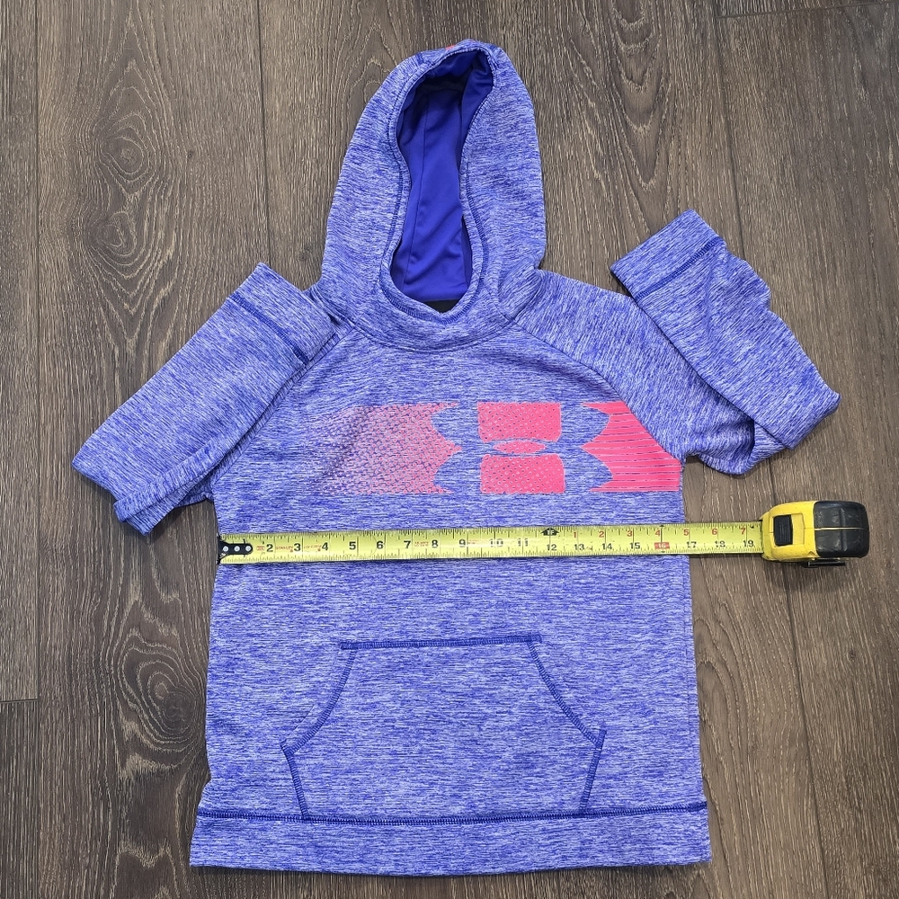 Under Armour Kids' Purple and Pink Hoodie